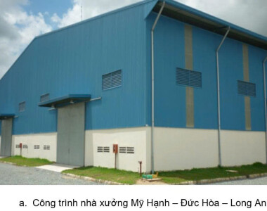 Công trình nhà xưởng Mỹ Hạnh – Đức Hòa – Long An | Xây dựng Mộc Hà