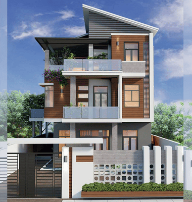 Nhà phố 3 tầng đẹp được nhiều khách hàng lựa chọn