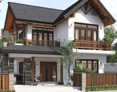 Biệt thự nhà vườn 1 tầng đẹp