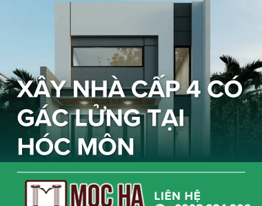 Xây nhà Cấp 4 Có gác lửng tại Hóc Môn