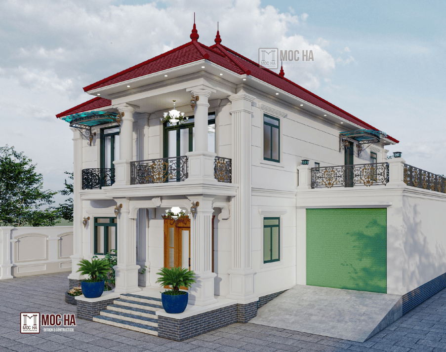 Thiết kế thi công nhà phố hiện đại