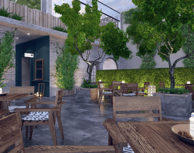 Thiết kế thi công quán Zest Café tại Phan Xích Long