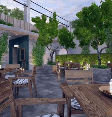 Thiết kế thi công quán Zest Café tại Phan Xích Long